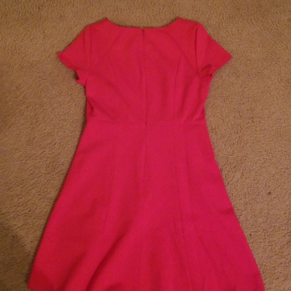 J. Crew Red Fit & Flirty Dress - Picture 3 of 5